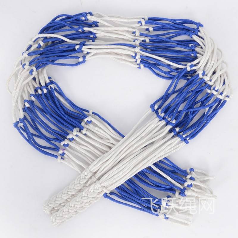 Ten balls of white and blue