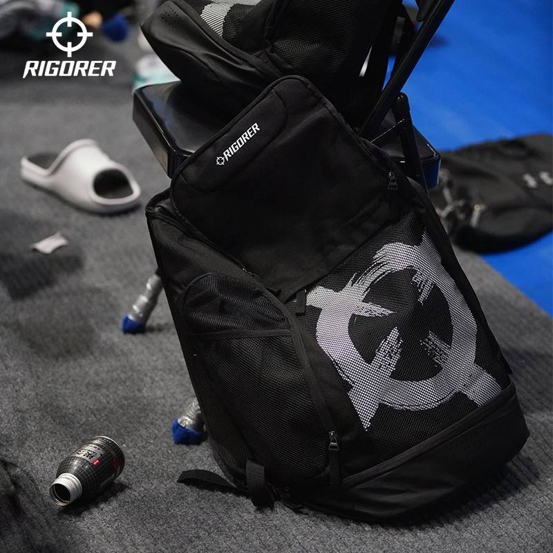 Persistent multi -functional basketball bag training backpack backpack drawstring pumping basketball bag students large capacity sports bag