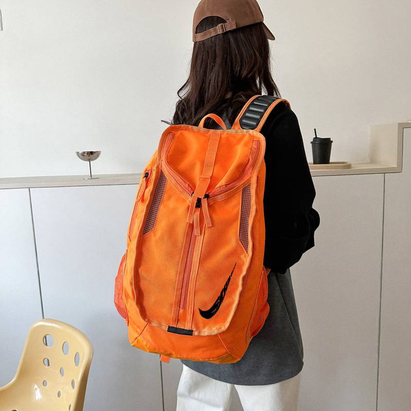 Outdoor backpack air cushion decompression American basketball training campus junior high school student schoolbag sports computer travel bag