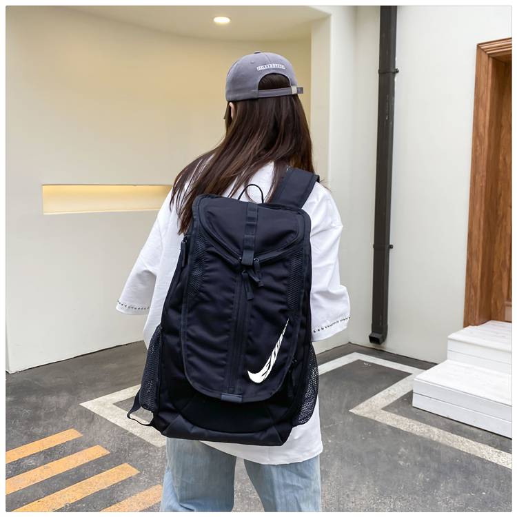 Outdoor backpack air cushion decompression American basketball training campus junior high school student schoolbag sports computer travel bag