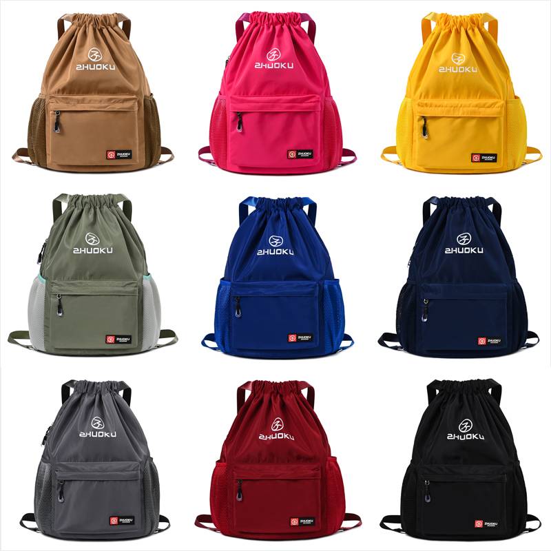 Benevolence of drawing basketball bag basketball bag training backpack storage bag bookbag Backpack men's sports fitness bag women's tide