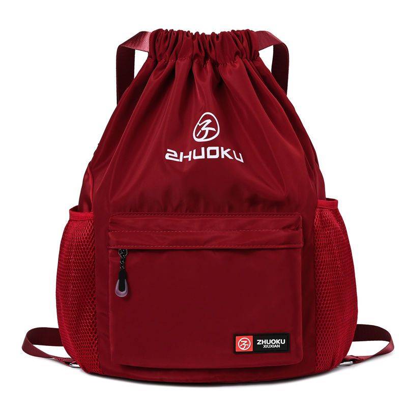 Large -capacity Men's Women's Travel Sports Backpack Folding Fitness Pack Training Backpack Bid Pocket Package Basket Basket Basket