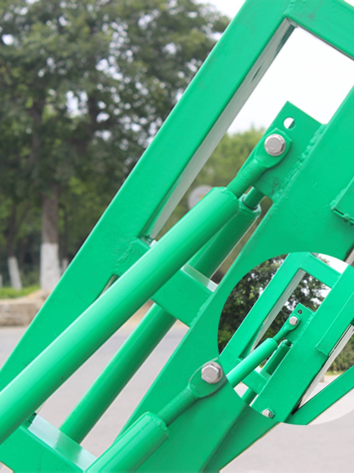 Blueball field outdoors, mobile basketball racks, adult outdoors, standard adult baskets