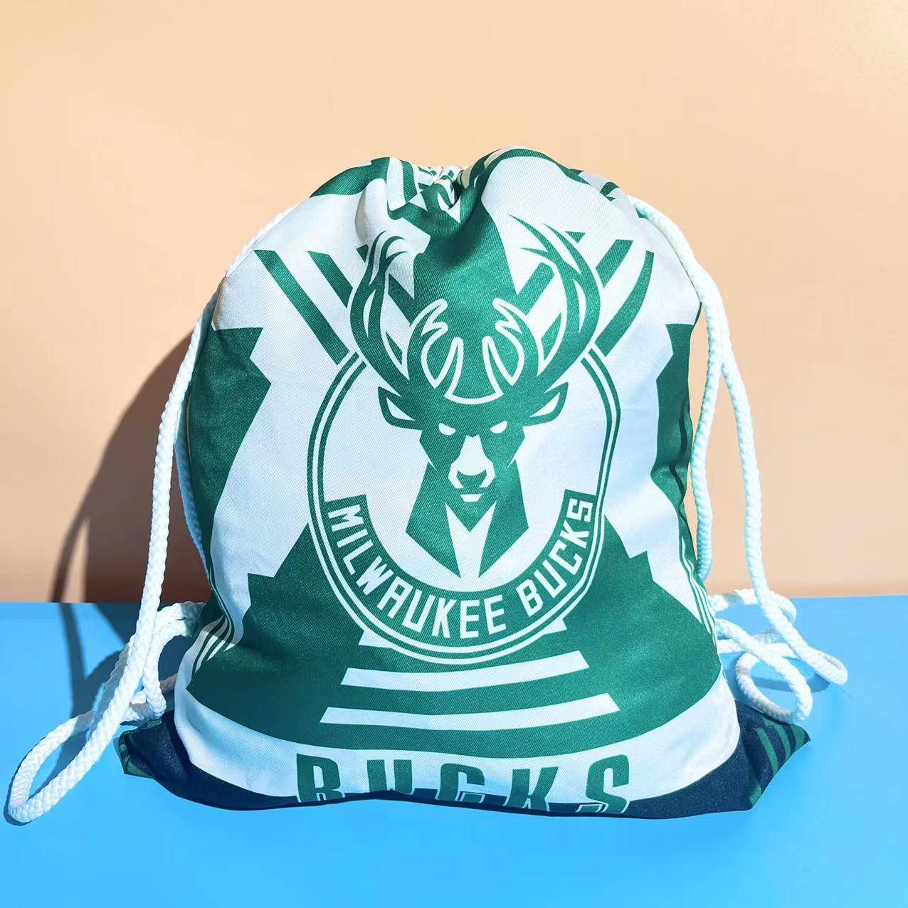 Clippers Lakers Top Tenno Team Basketball Beam Pocket Backpack Training Sneakers Stop Large -capacity Students Portable Students