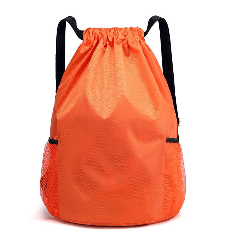 Customized basketball bag basketball bag multi -functional fitness bag men's and female drawstring shoulder bag sports simple lightweight pocket