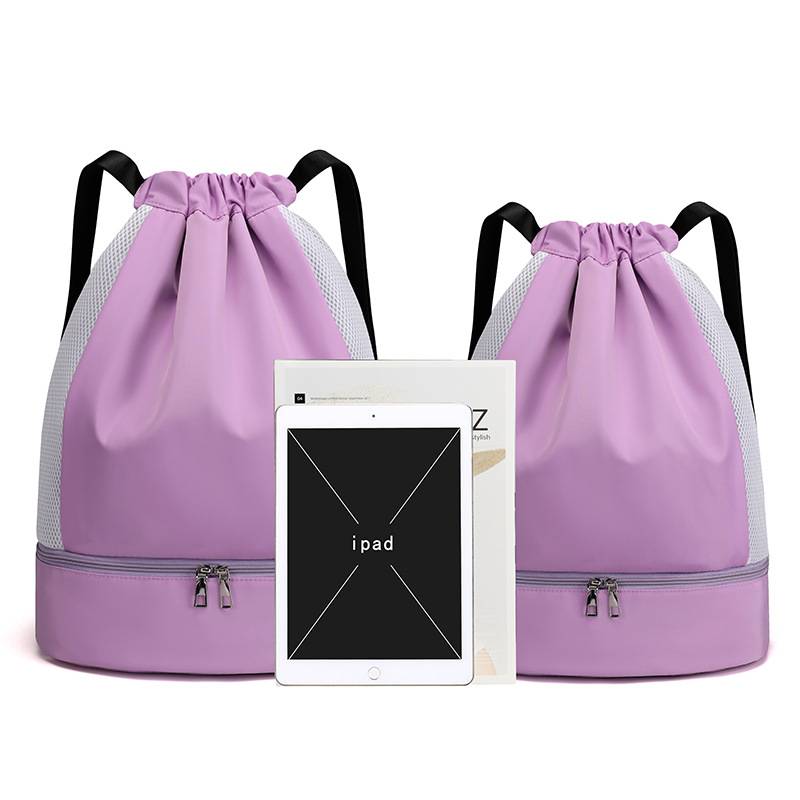 Beam -mouth bag backpack men and women 2024 new simple travel backpack large -cap