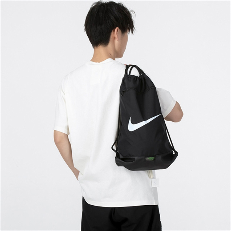 Genuine Nike Nike men's and women's same basketball storage drawstring fitness training running backpack DM3978-010