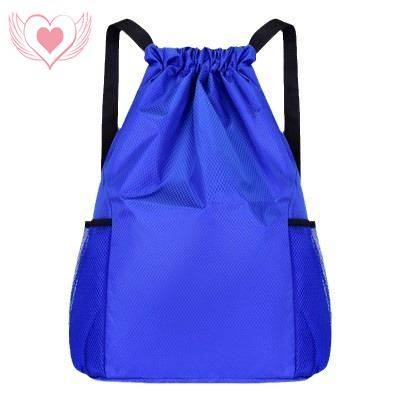 Beam pocket drawing bag sports casual backpack Oxford cloth large travel bag student football shoes bag basketball bag