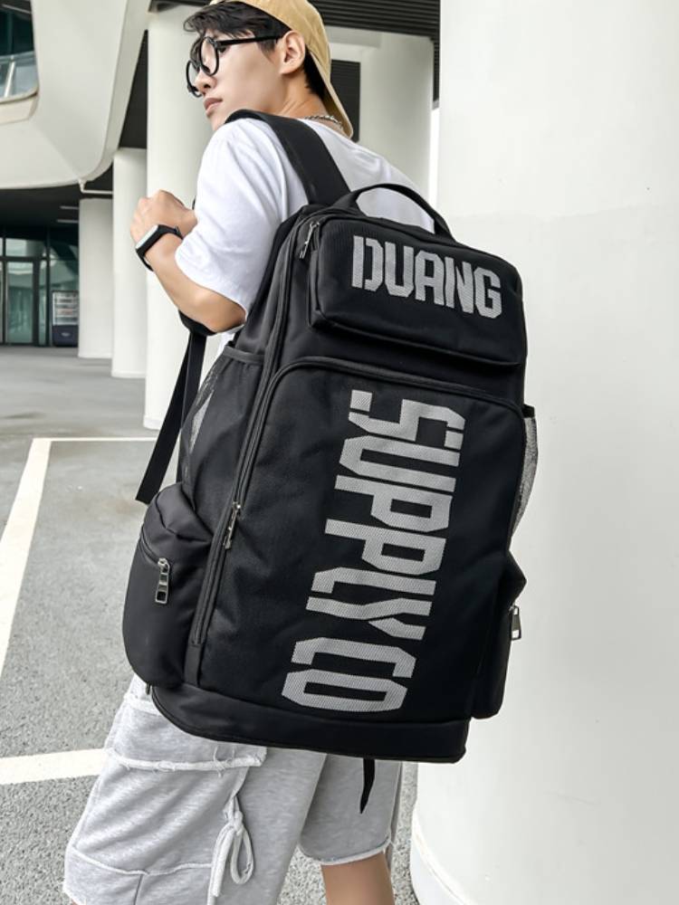 Boxing Fighting Sports Backpack Men Super Large -capacity Gym Tourism Equipment can hold the lever travel bag female