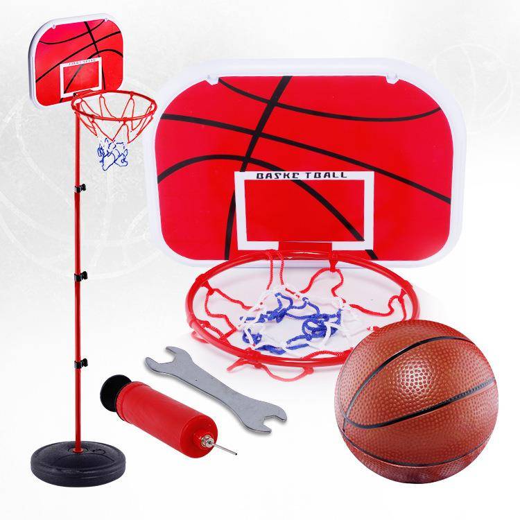 Children's basketball rack can be lifted and lowered indoor shooting toys.