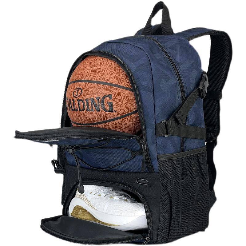 Export cross -border basketball backpack volleyball training backpack men and girls football shoes storage outdoor large capacity