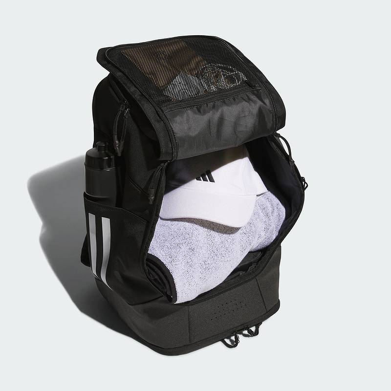 Adidas's new summer logo stamped a large-capacity basketball double-shoulder pack JJ2059