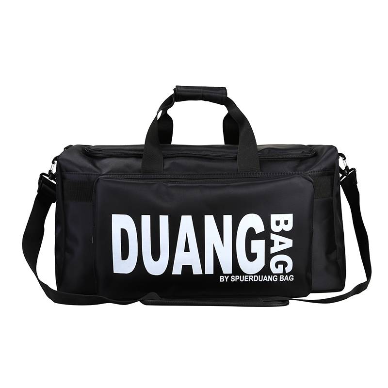 Tide brand fitness package men's and female sports bag basketball football swimming training bag luggage bag large -capacity travel bag