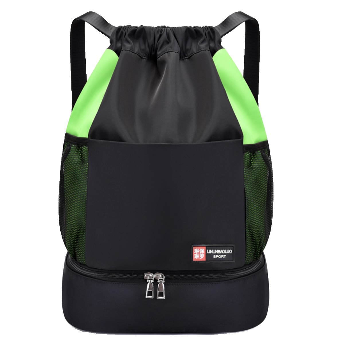 Customable logo drawing rope beam bipylum menu men's basketball training bag football female badminton sports fitness backpack