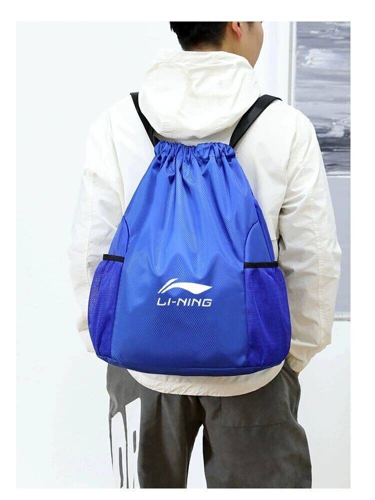Bouder bag pocket Backpack Simple Backpack Large -capacity Pumping Strike Fitness Sports Basketball Bag Football Bags Storage Bags