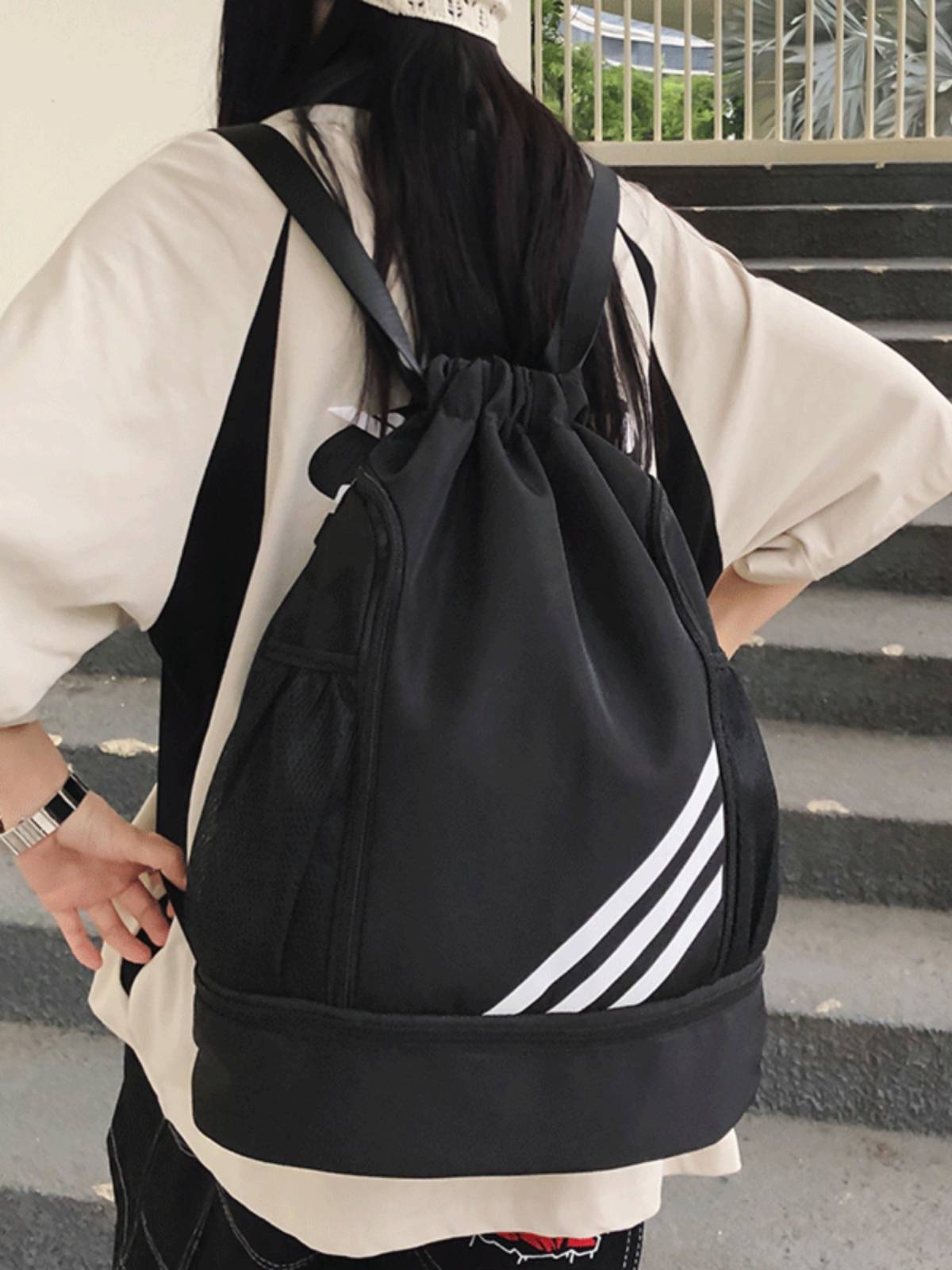 Waterproof sports, gym bag girl, bag of basketball training packs, two-shoulder bag