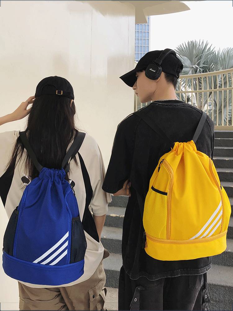 Waterproof sports, gym bag girl, bag of basketball training packs, two-shoulder bag