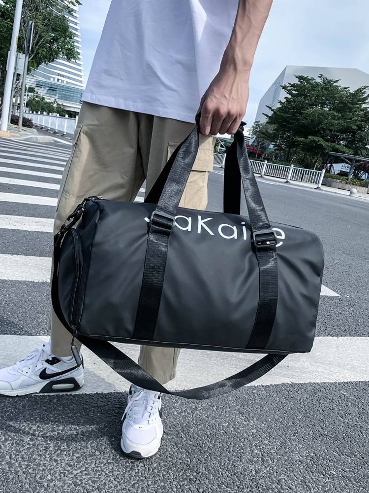 Large -capacity messenger bag Men's tourist bag luggage bag backpack dry wet wet sports fitness short travel bag female