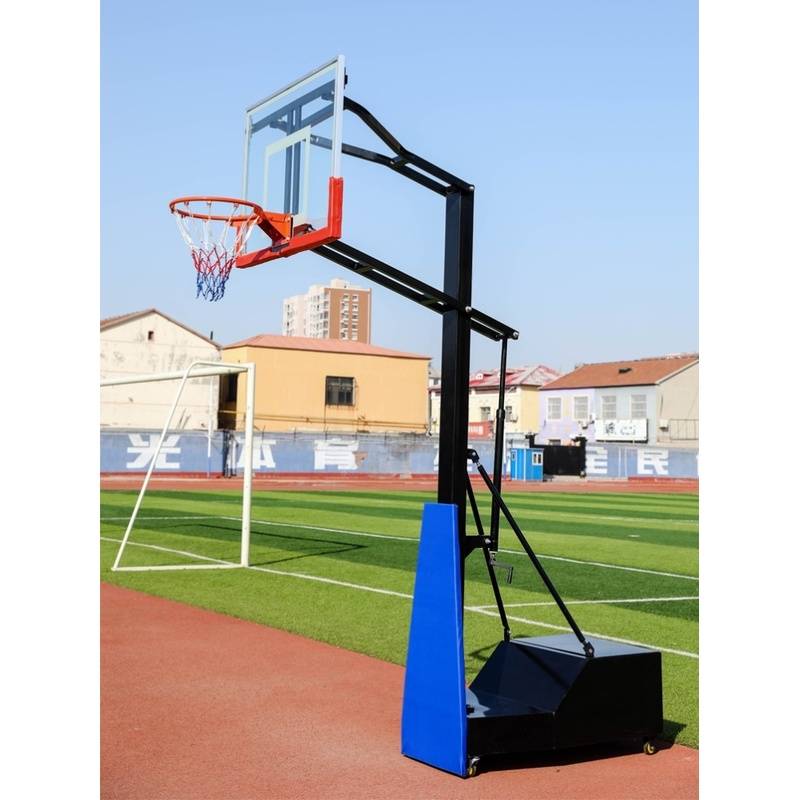 Basketable outdoor basketball rack can move outdoor adults to lift and surrender, dunk, young children's house