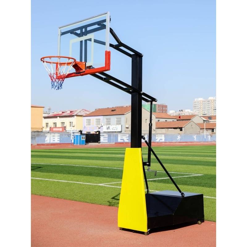 Basketable outdoor basketball rack can move outdoor adults to lift and surrender, dunk, young children's house