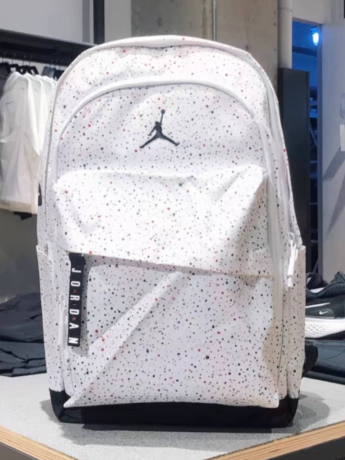 New Flying Man Large Capacity Packpack Boys Boys Boats Women's High School Sports American Basketball Bag Travel Bags