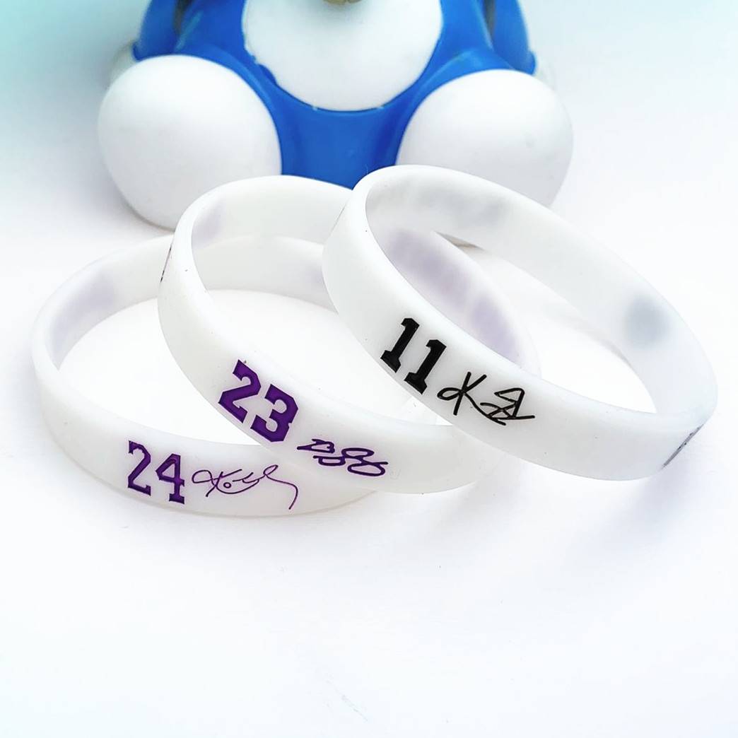 Kobe James Thompson Averson Tomber Light Silicon Silicon Basketball Bracelet NBA Star Sports Student