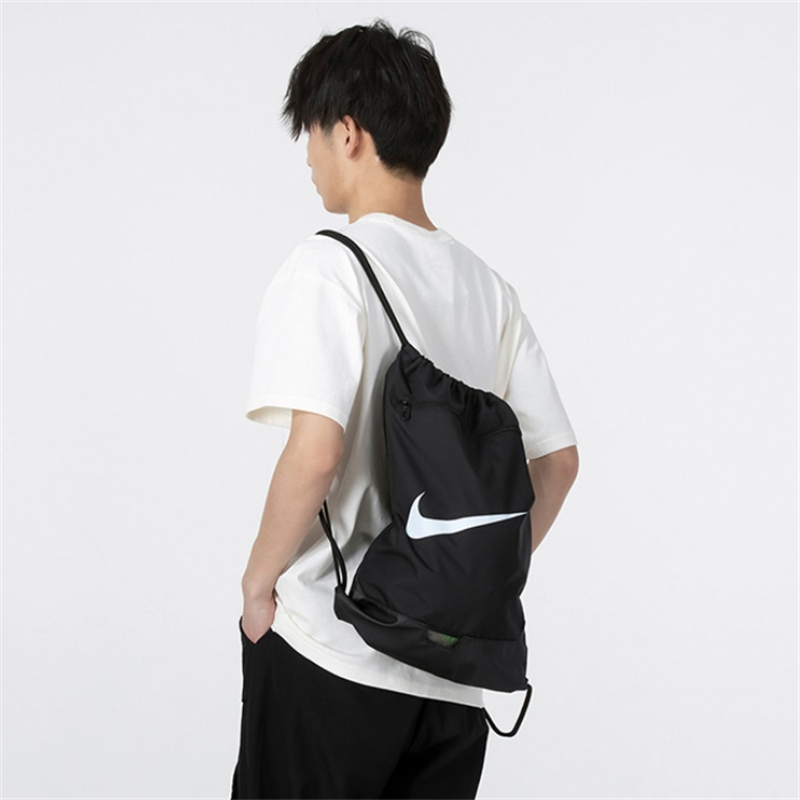 Genuine Nike Nike men's and women's same basketball storage drawstring fitness training running backpack DM3978-010