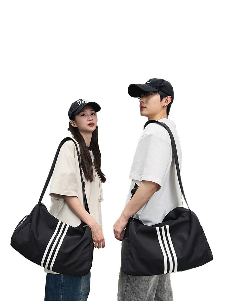 Wet and wet separation sports fitness bag yoga bag women's large -capacity travel bag messenger bag men's swimming backpack shoulder bag
