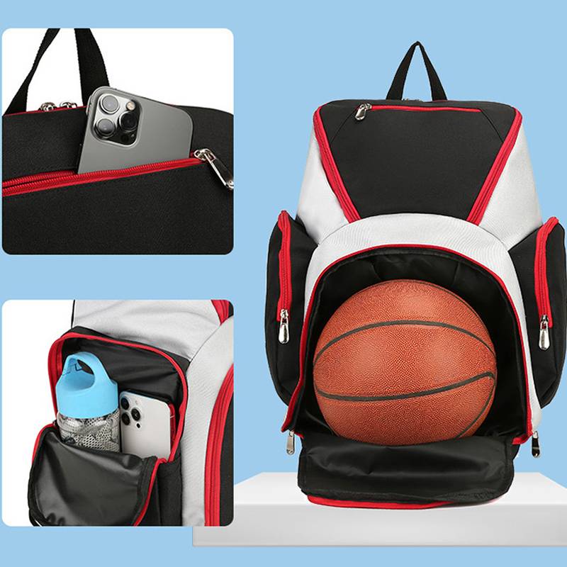 Basketball bag a custom large -capacity basketball training school bag children's youth cartoon basketball backpack backpack