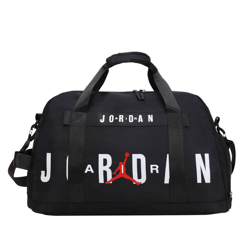 Flying Man Slippery with a big volume of new football shoes and a dry and wet separation sports basketball bag with a big American handbag