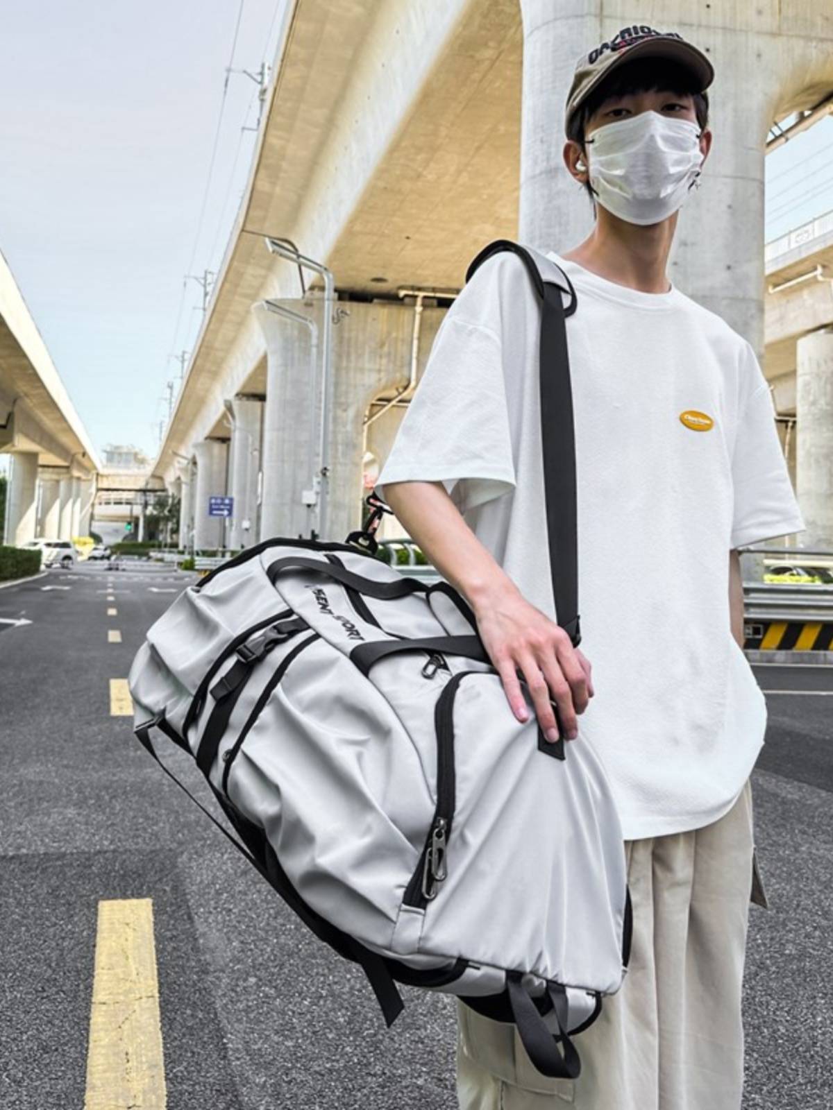 Basketball bag men's basketball bag training bag multi -functional backpack large -capacity travel bag shoulder mesengers men