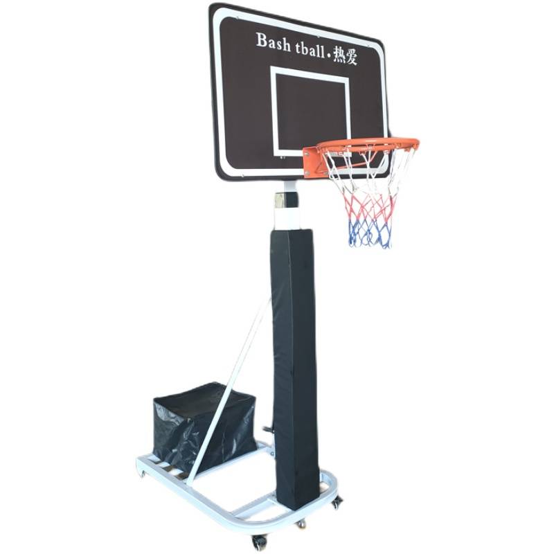 Indoor and outdoor family basketball standard outdoor standard youth professional training mobile lifting lift dunk basketball box