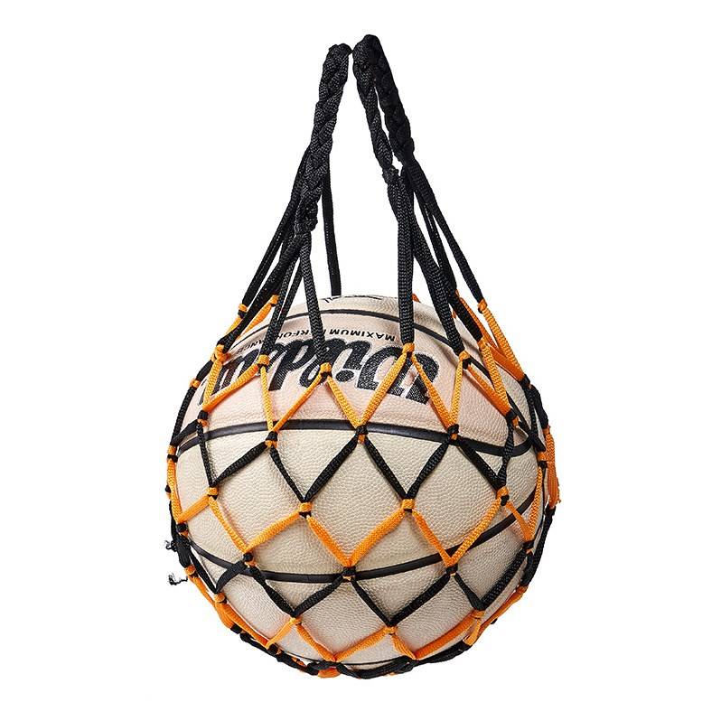 Basketball net with thick-black yellow
