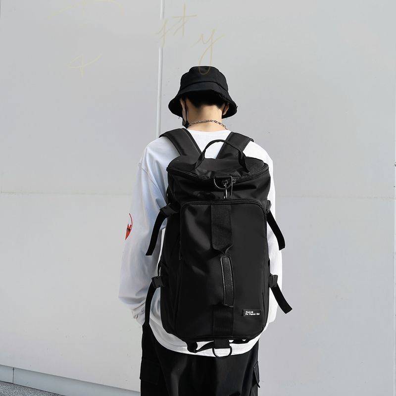 Large -capacity travel bag Multifunctional backpack Men's crossbody bag college student schoolbags leisure sports fitness bag
