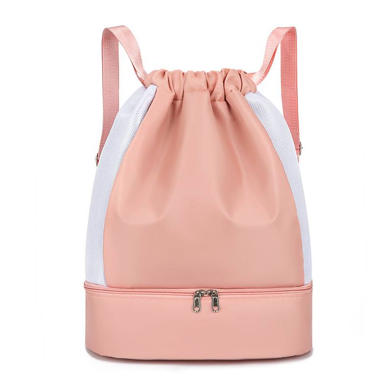 Swimming bag dry wet separation shoe and warehouse female men's two shoulders waterproof beach storage backpack travel portable drawing basketball bag