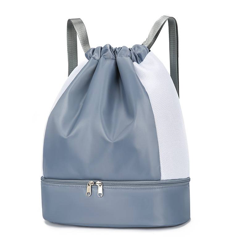 Swimming bag dry wet separation shoe and warehouse female men's two shoulders waterproof beach storage backpack travel portable drawing basketball bag
