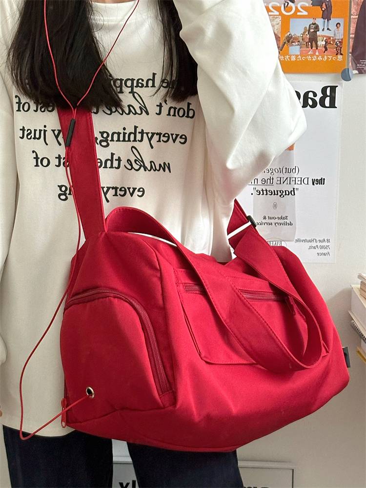 INS large -capacity sports yoga short travel bag women training swimming fitness bag