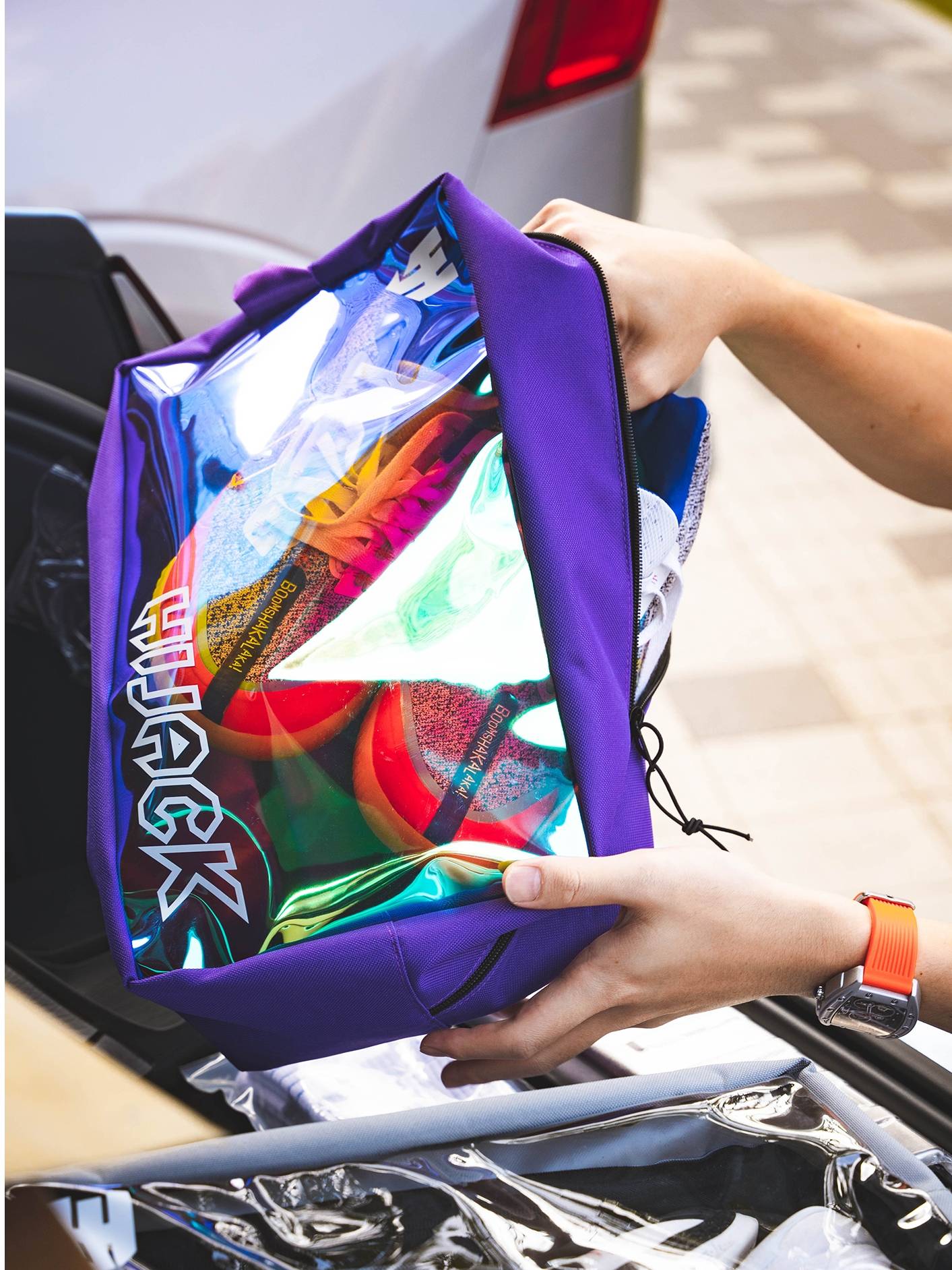 Hijack sneakers storage football shoes basketball sneakers sports fitness travel portable bag