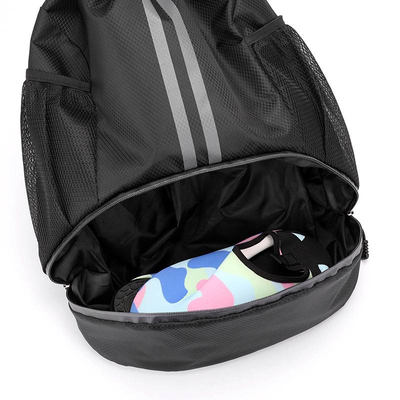 Basketball bag wet and wet separation swimming bag pocket pocket pumping backpack men's training institution marathon custom logo