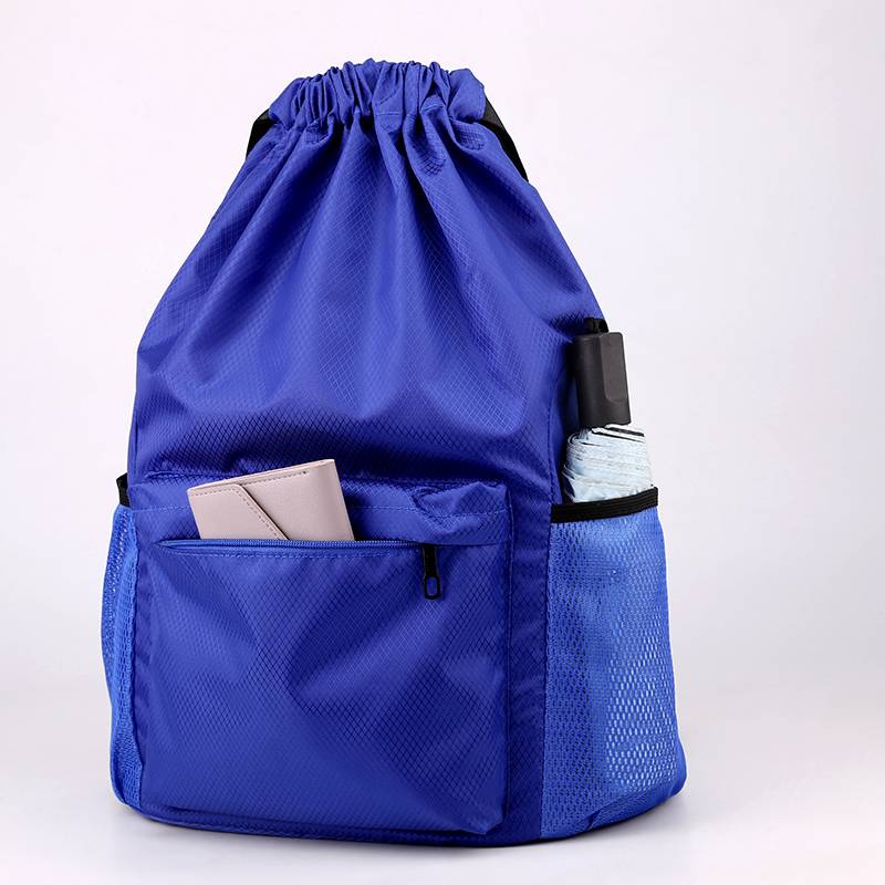 Custom bundle pocket Wet and wet swimming storage backpack travel bag pumping rope backpack sports training basketball bag