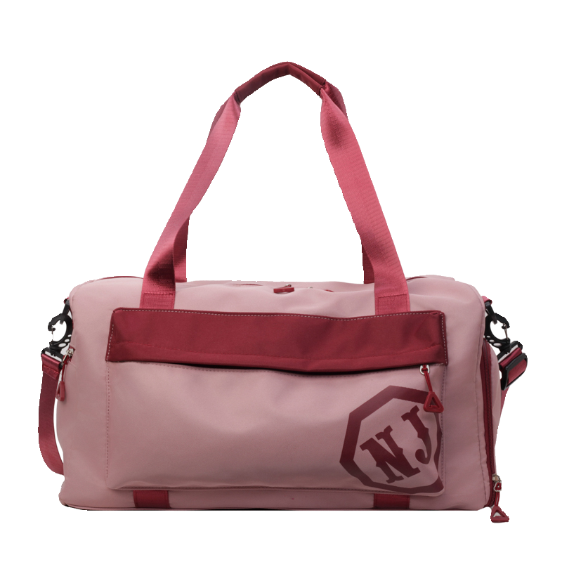 Travel bag women lightly hand -made large -capacity short -distance, student luggage bag waiting to be produced, storage package sports training package