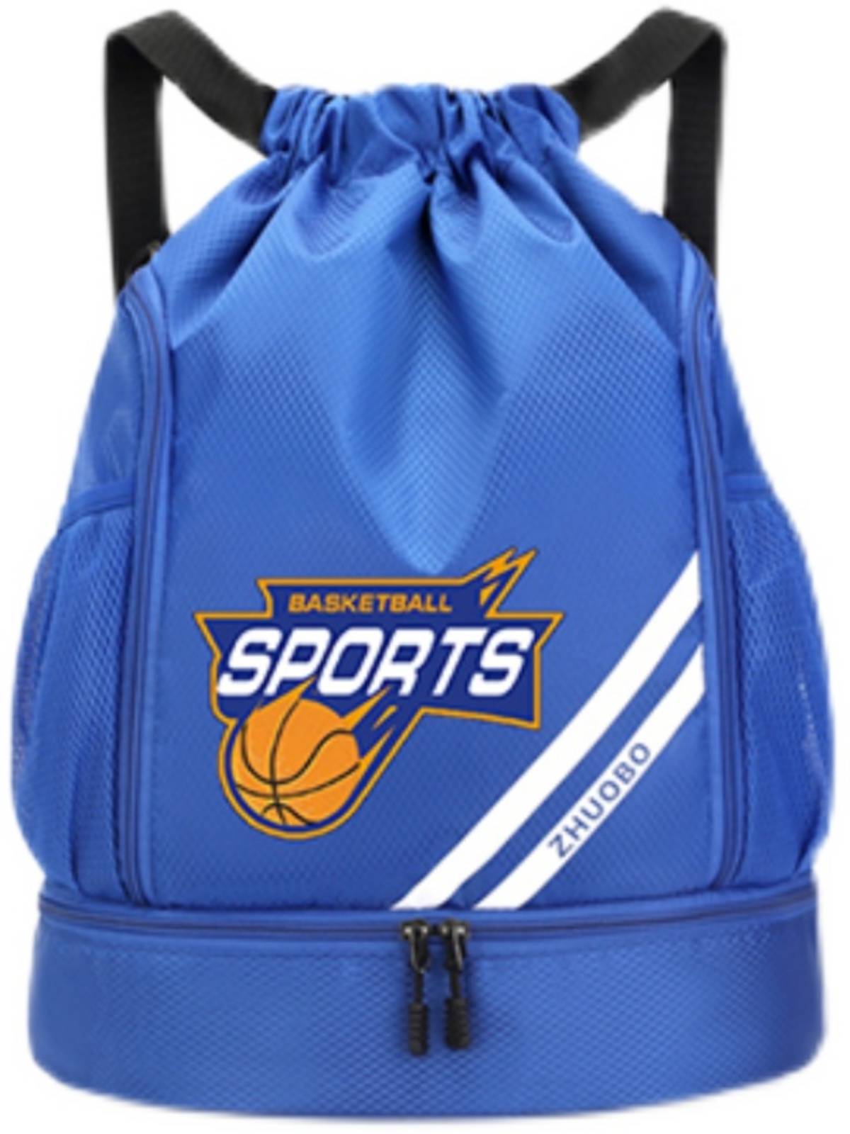 Basketball football bag fitness sports beam pocket men's backpack backpack independent shoe warehouse batch customization can be printed logo