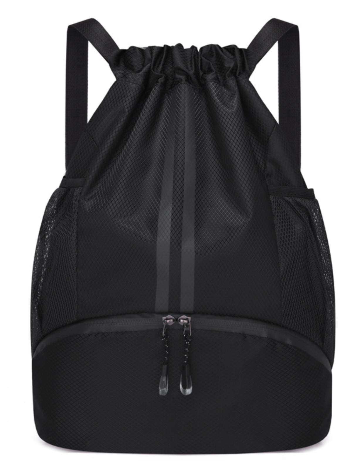 Basketball bag dry wet separation swimming bag pocket pocket drawing backpack men's basketball bag bag students portable schoolbag