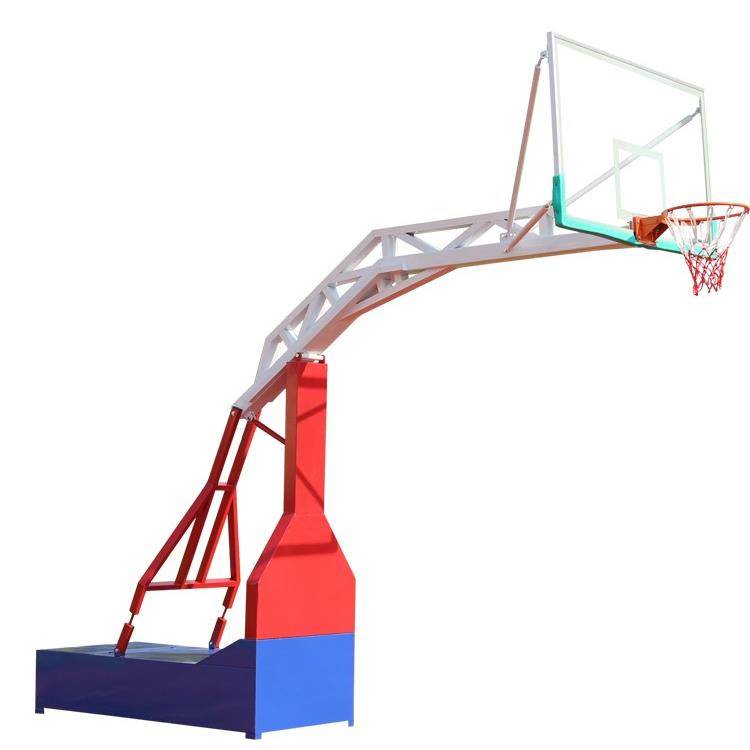 National standard mobile basketball rack adult outdoor adult home basketball rack competition standard blue ball frame landing