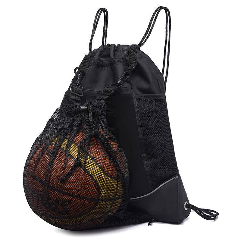 Beam Pocket Pulling Rope Backpack Men's Outdoor Travel Sports Backpack Basketball Football Training Pack Circuit Bag Customization
