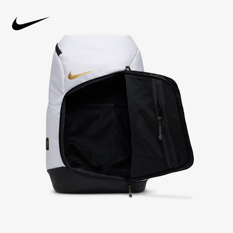 Nike Nike Men's Women's Basketball Elite Outdoor Tourist Large-capacity Basted Back Cushion Backpack DX9786-100