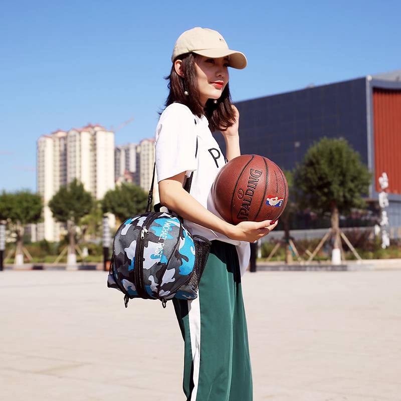 Basketball bag collection bag shoulder backpack backpack basketball bag net bag children's football bag training bag