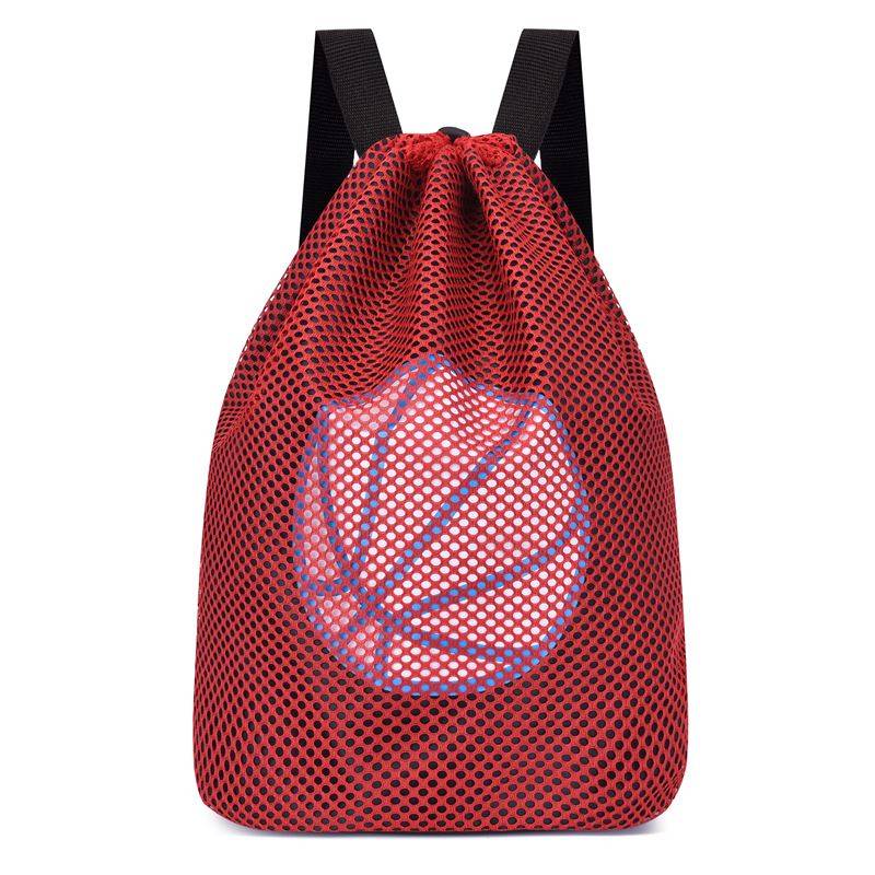 Basketball bag bag Student portable elementary school students basketball bag children's bag double -back training sports bag