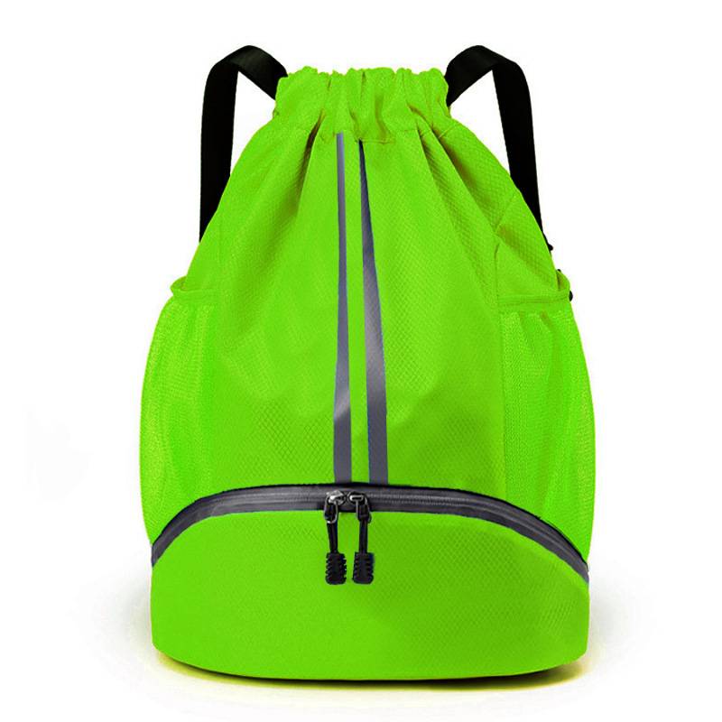 2 striped green basketball