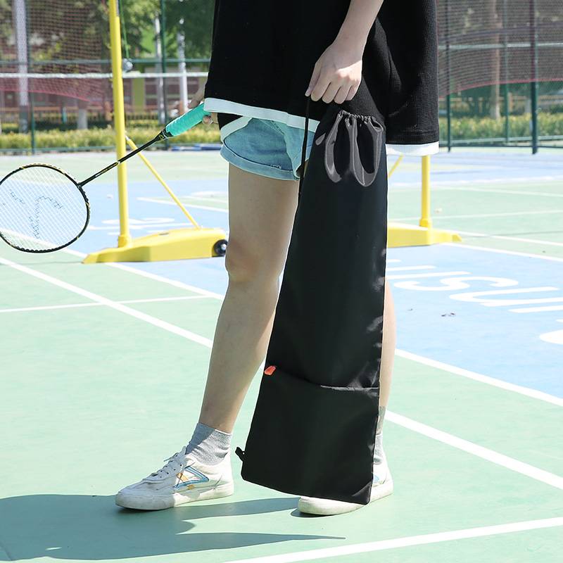 Waterproof badminton bag and thick Oxford bouquet protection kit, two or three balls, and a condensed line